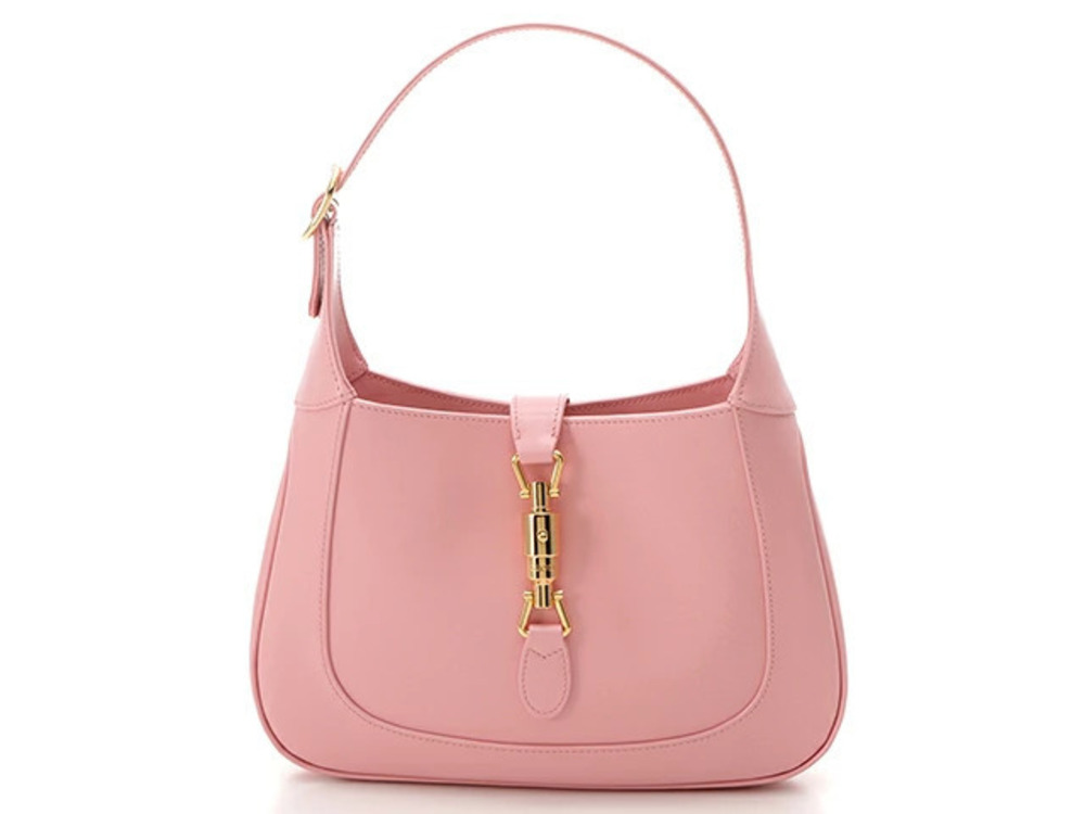 Gucci Jackie Hobo Bag Pink Leather